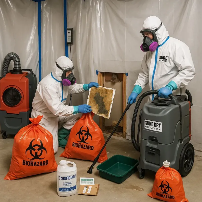 Contaminated Water Handling Protocols process in Magnolia, TX
