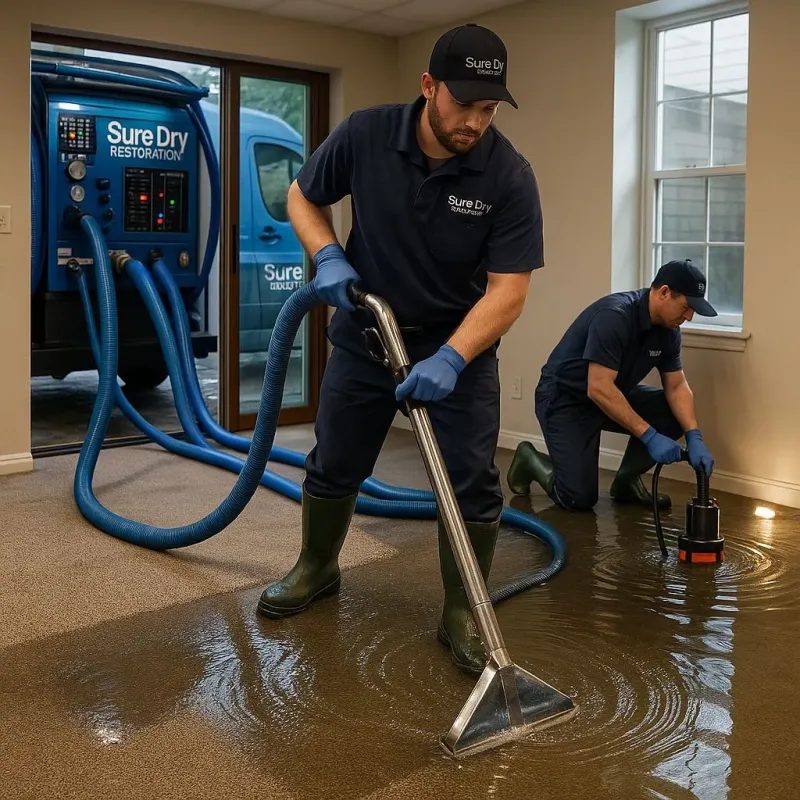 Water Extraction and Removal process in Magnolia, TX